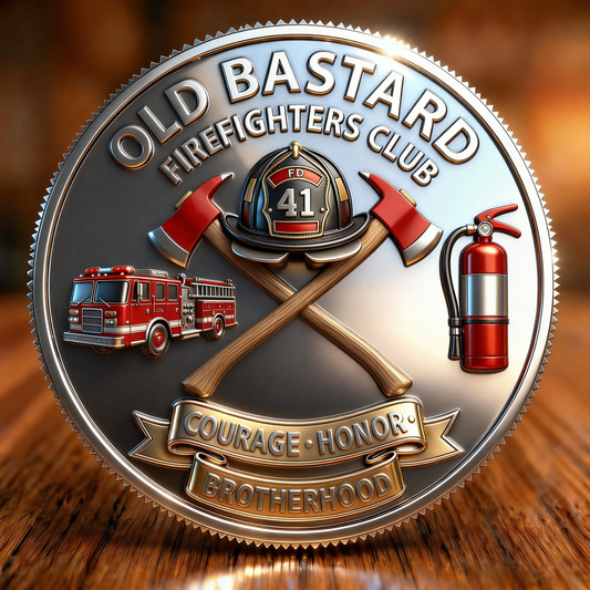 🔥Last Day 60% OFF - Firefighters Club Honor Commemorative Medal