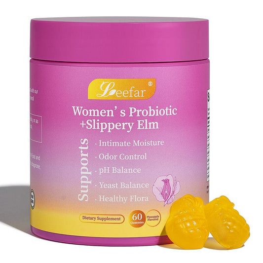 Her Juicy Feminine Probiotics Gummies - 60ct Pineapple Flavor for Women’s pH Balance