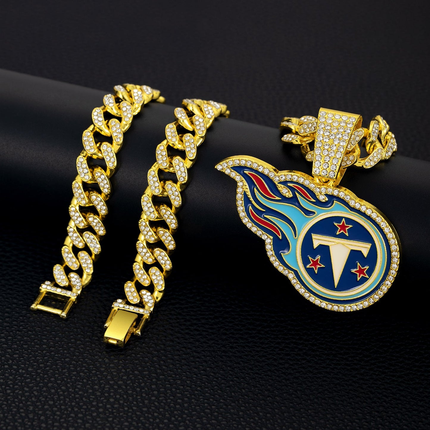 🔥 LAST DAY: Up to 50% OFF – NFL Team Pride Gem Chain Necklace